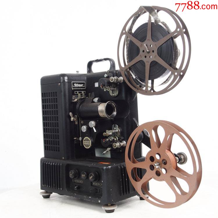 1937年奥地利怀旧古董迪特玛Ditmar8毫米16mm两用老式电影放映机